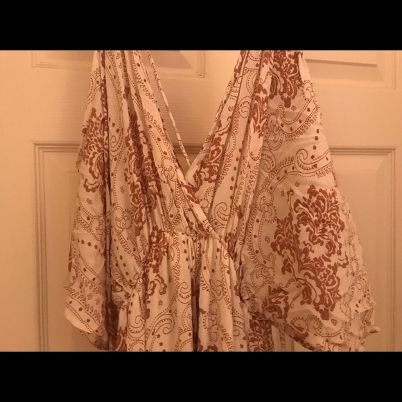 Lilyful White & Copper Boho Maxi - S - Picture 3 of 6